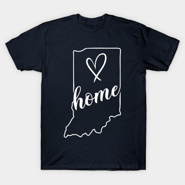 heart in Indiana T-Shirt by INpressMerch